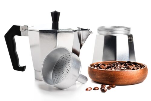 Café pour une cafetière italienne trouvable en grande surface